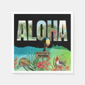 Aloha Tropical Paradise Toucan Papieren servet (Voorkant)