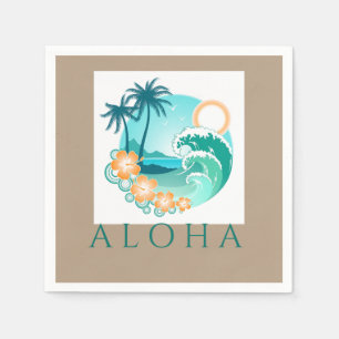 Aloha Tropical Servet