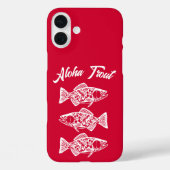 Aloha Trout-Hawaiian Cherry Red Case-Mate iPhone Case (Achterkant)
