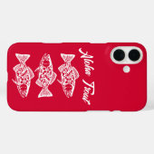 Aloha Trout-Hawaiian Cherry Red Case-Mate iPhone Case (Achterkant (horizontaal))