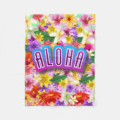 Aloha uit Hawaï! Fleece Deken (Voorkant)