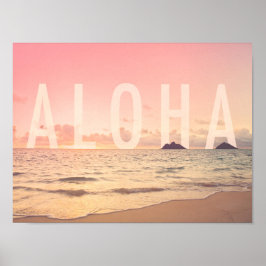 Aloha uit Hawaii Art Print