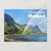 Aloha uit Hawaii Briefkaart (Voorkant)