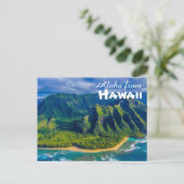 Aloha uit Hawaii Briefkaart (Staand voorkant)