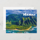 Aloha uit Hawaii Briefkaart (Voorkant / Achterkant)