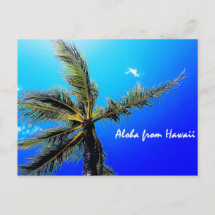Aloha uit Hawaii Briefkaart