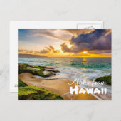 Aloha uit Hawaii Briefkaart (Voorkant / Achterkant)