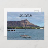 Aloha uit Hawaii Briefkaart (Voorkant / Achterkant)