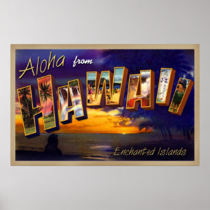Aloha uit Hawaii Poster