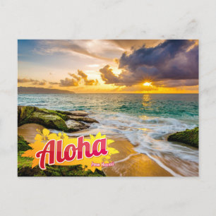 Aloha uit het Briefkaart Hawaï
