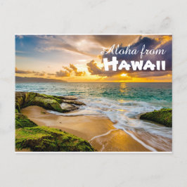 Aloha uit het Briefkaart Hawaï