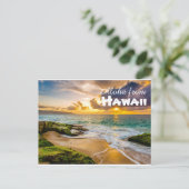 Aloha uit het Briefkaart Hawaï (Staand voorkant)