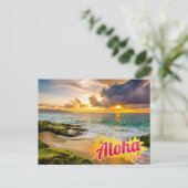 Aloha uit het Briefkaart Hawaï (Staand voorkant)
