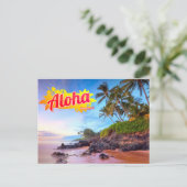 Aloha uit het Briefkaart Hawaï (Staand voorkant)