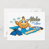 aloha uit het zweet briefkaart (Voorkant / Achterkant)
