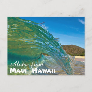 Aloha uit Maui Hawaii Briefkaart