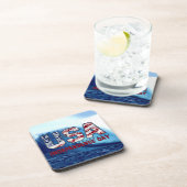 Aloha USA Hawaiian Wave Dessous de verre (Côté Droit)