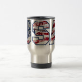 Aloha USA Tropical Patriotic Travel Mug (Centre)