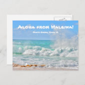 Aloha van Haleiwa Briefkaart (Voorkant / Achterkant)