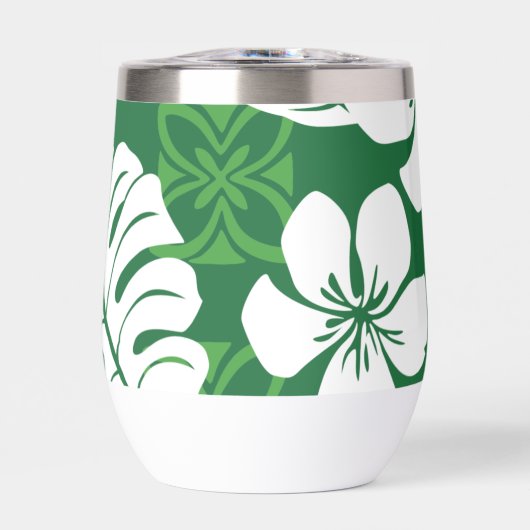 ALOHA VENDREDI MOTIF EN VERT (Avant)
