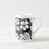 ALOHA VENDREDI (NOIR) BONE CHINA MUG (Droite)