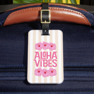 Aloha Vibes Bagage & Bagtag Bagagelabel