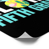 Aloha vijfde klas terug naar school Kinder docente Poster (Hoek)