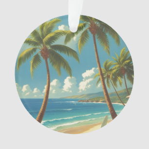 Aloha Voyage Hawaïen De Style vintage De Hawaii