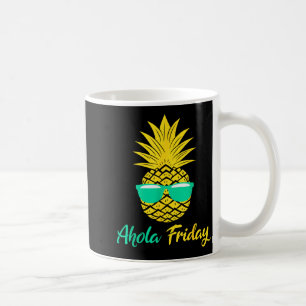 Aloha Vrijdag Ananas Zomer Fruit Ananas Koffiemok