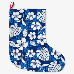 ALOHA VRIJDAG (BLUE) GROTE KERSTSOK