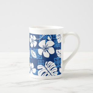 ALOHA VRIJDAG (BLUE) PORSELEIN KOP