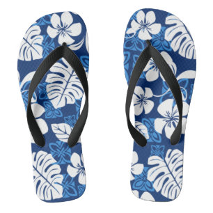 ALOHA VRIJDAG (BLUE) TEENSLIPPERS