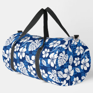ALOHA VRIJDAG PATROON IN BLAUW PLUNJEZAK