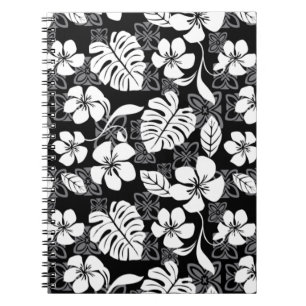 ALOHA VRIJDAG (ZWART EN GRAY) NOTITIEBOEK