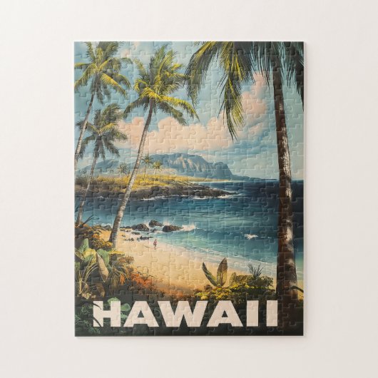 Aloha wacht op: een  Hawaï Legpuzzel (Verticaal)