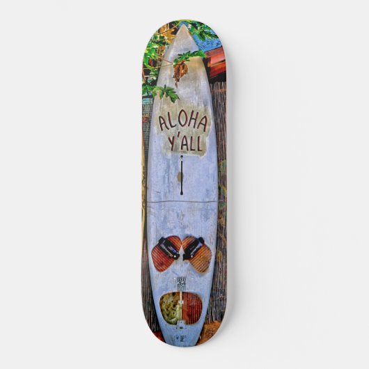 Aloha Yall Skateboard (Voorkant)