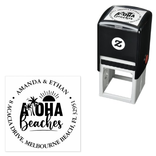 Aloha Zelfinktende Stempel (In situ)