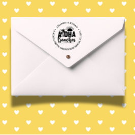 Aloha Zelfinktende Stempel