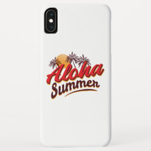 Aloha Zomer iPhone XS Max Hoesje