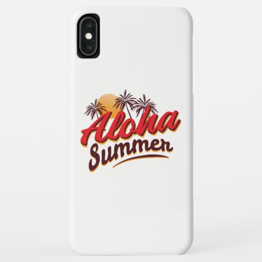 Aloha Zomer Case-Mate iPhone Case (Achterkant)
