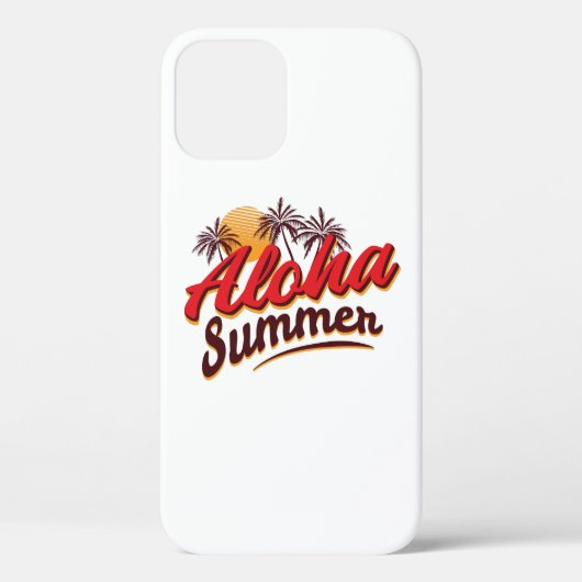 Aloha Zomer Case-Mate iPhone Case (Achterkant)
