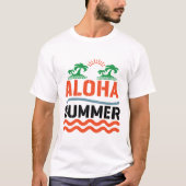 Aloha zomer t-shirt (Voorkant)
