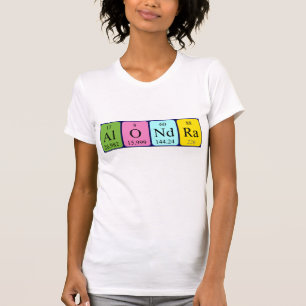 Alondra periodiek systeem naam shirt