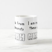 Alondra tasse de nom de table périodique (Centre)