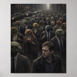 Alone Among Another Evolution Poster is not transl