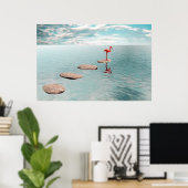 Alone – Stille Balans Poster (Thuiskantoor)
