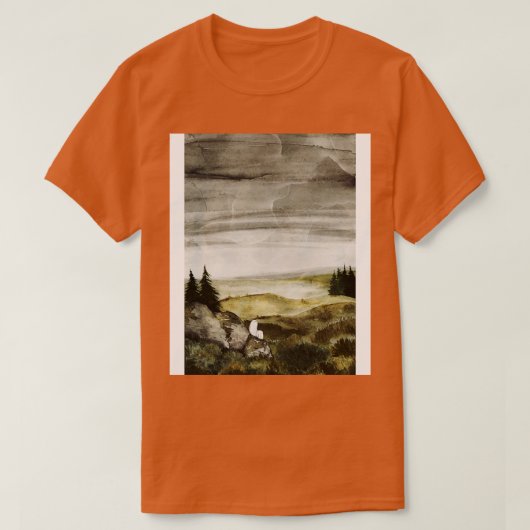 Alone T-shirt (Design voorkant)