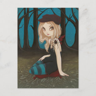 Along kwam een spin - briefkaart