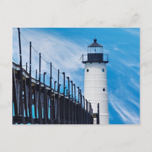 Along Manistee Briefkaart (Voorkant)