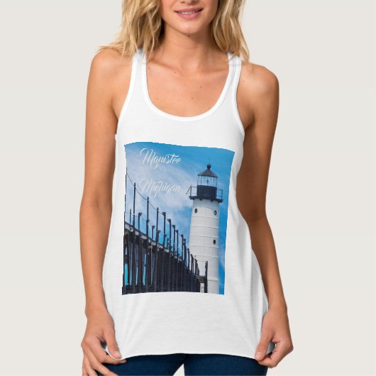 Along Manistee Tanktop (Voorkant)